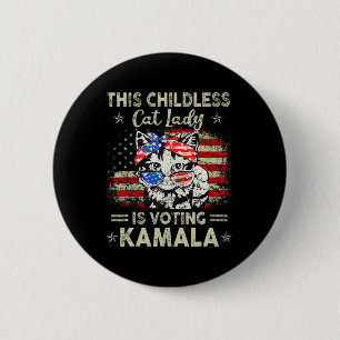 Cat Ladies Against Fascism 3 6 Cm Round Badge