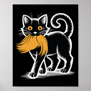 Cat Ladies For Donald Trump Kamala Harris 2024 Sar Poster