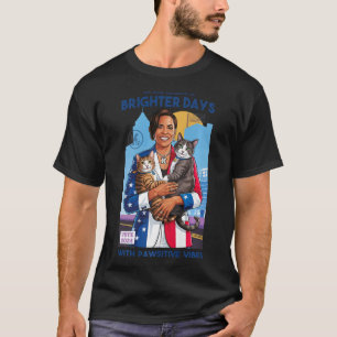 Cat Ladies For Harris 2024 Men Women Kids Kamala H T-Shirt
