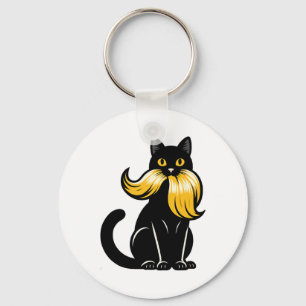 Cat Ladies For Kamala Harris Anti-trump Funny Elec Key Ring