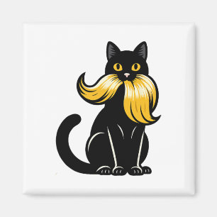 Cat Ladies For Kamala Harris Anti-trump Funny Elec Magnet