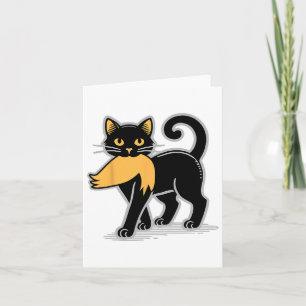 Cat Ladies For Kamala Harris Donald Trump 2024 Sar Card