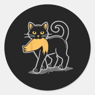 Cat Ladies For Kamala Harris Donald Trump 2024 Sar Classic Round Sticker