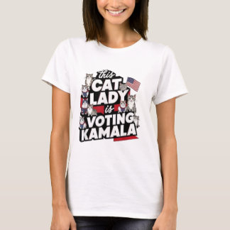 CAT LADIES FOR KAMALA T-Shirt