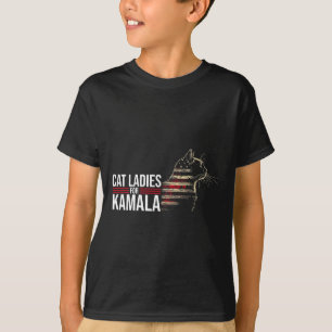 Cat Ladies For Kamala  T-Shirt
