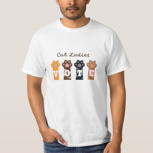 Cat Ladies Vote Tee (Front)