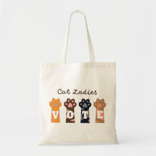 Cat Ladies Vote Tote Bag