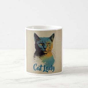 Cat Lady Coffee Mug