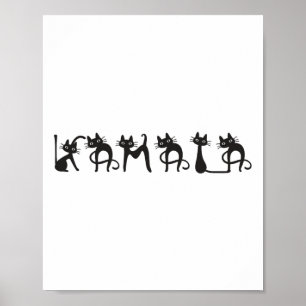 Cat Lady Fun Childless Cat Ladies For Harris 2024 Poster