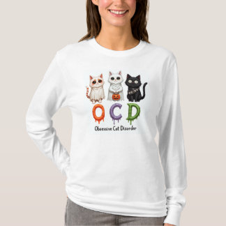 Cat Lady Gift - Obsessive Cat Disorder T-Shirt