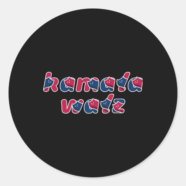 Cat Lady Kamala Walz The Coach 2024  Classic Round Sticker (Front)