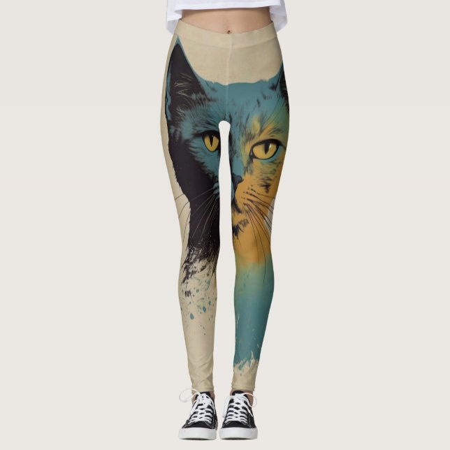 Cat Lady Leggings (Front)