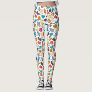 Cat Lady Meowers Leggings