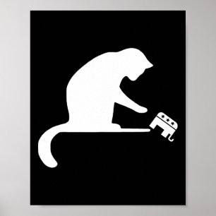 Cat Lady Revenge Push Gop Freedom Kamala Harris  Poster