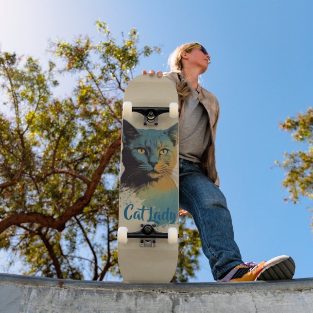 Cat Lady Skateboard (Outdoor 1)