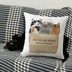 Cat Lady Starter Kit Cushion