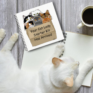 Cat Lady Starter Kit Notebook