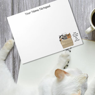 Cat Lady Starter Kit Notepad