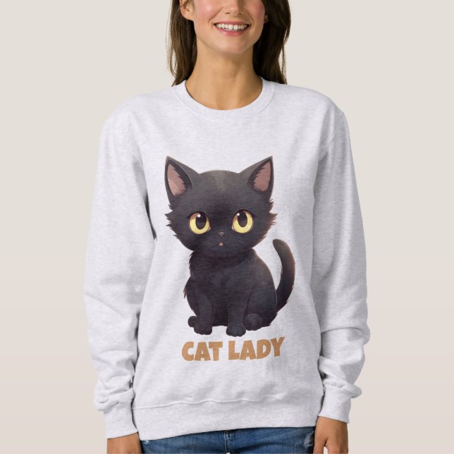 Cat Lady  Sweatshirt (Front)