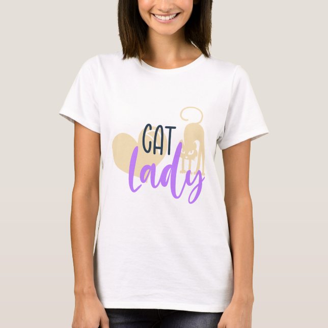 Cat Lady T-Shirt (Front)