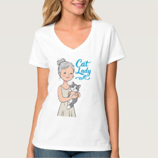 cat lady T-Shirt