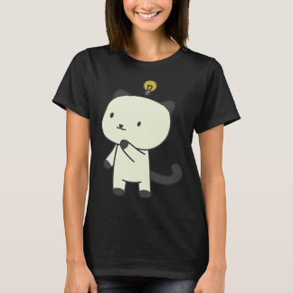 cat lamp thinking T-Shirt