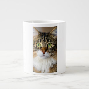 cat large coffee mug