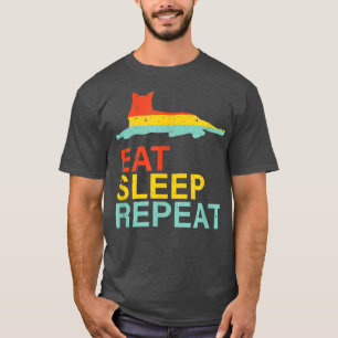Cat Life  Eat  T-Shirt