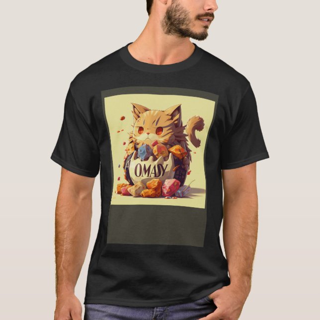 Cat Lion Candy T-Shirt (Front)
