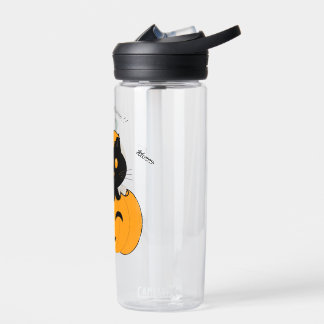 Cat-lloween Botella de agua Water Bottle