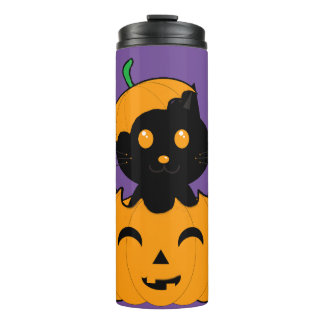Cat-lloween Thermal Tumbler