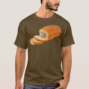 Cat Loaf Kitty Kitten Bread Breadloaf Cats Funny T-Shirt