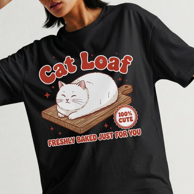 Cat Loaf Tshirt, Funny Cat Meme Shirt (Creator Uploaded)