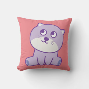 cat looking to the sky cushion