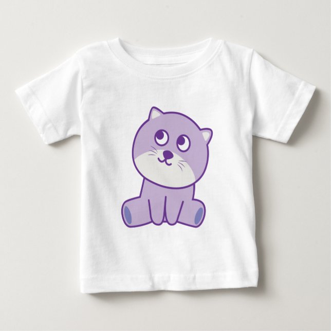 cat  looking to the sky T-Shirt (Front)