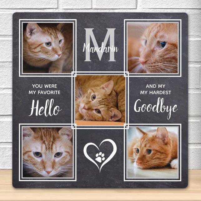 Cat Loss Unique Pet Memorial Plaque (Creator Uploaded)