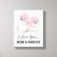 Cat Love Meow and Purr-ever