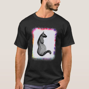 Cat Love R Dad Mum Boy Girl Ie Dye Bleach Ed T-Shirt