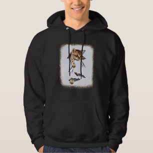 Cat Love R Dad Mum Boy Girl Leopard Bleach Ed Hoodie