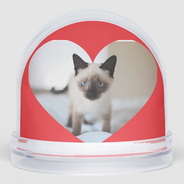 Cat love  snowglobe (Front)
