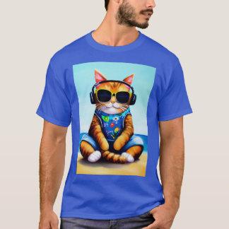 Cat love Summer T-Shirt