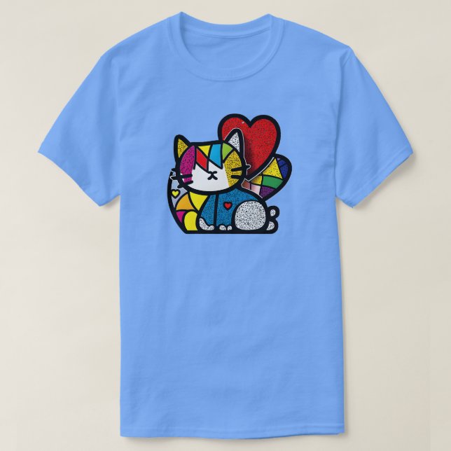 Cat Lover 3 T-Shirt (Design Front)
