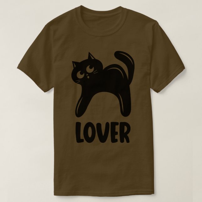 Cat Lover 5 T-Shirt (Design Front)