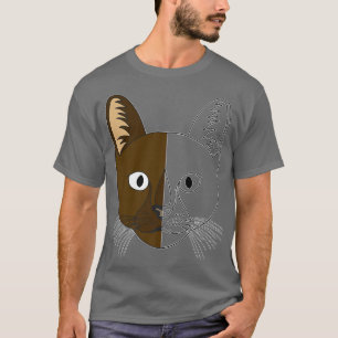 Cat lover animal pet kitten print cute kitty funn T-Shirt