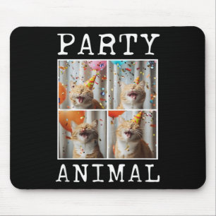 Cat Lover Animal Themed Happy Cat Birthday Mouse Pad