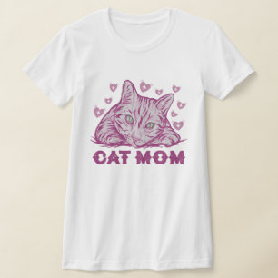 Cat Lover Cat mummy Gift Mother day T-Shirt
