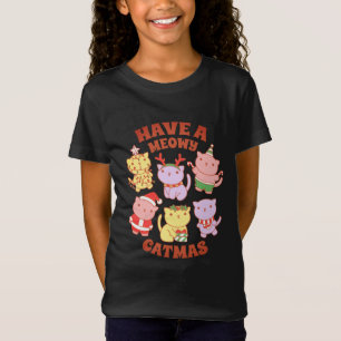Cat Lover Christmas, Have a meowy catmas T-Shirt