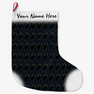 Cat Lover Christmas Stocking Customised Stocking