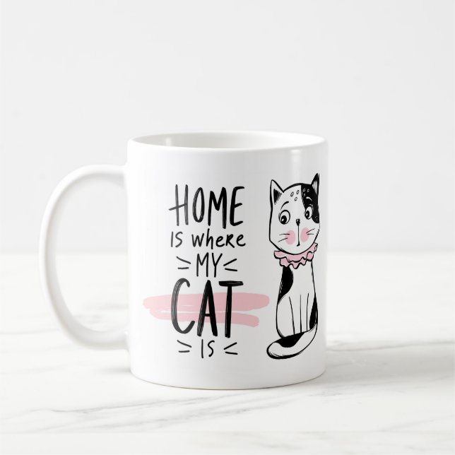 Cat Lover  Coffee Mug (Left)