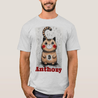 cat lover crypto gift editable T-Shirt